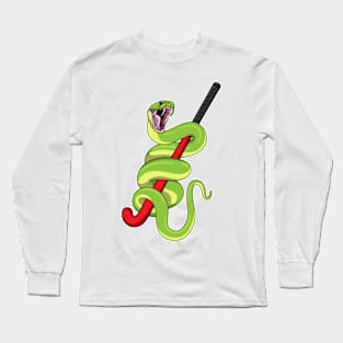 Snake Hockey Hockey bat Long Sleeve T-Shirt